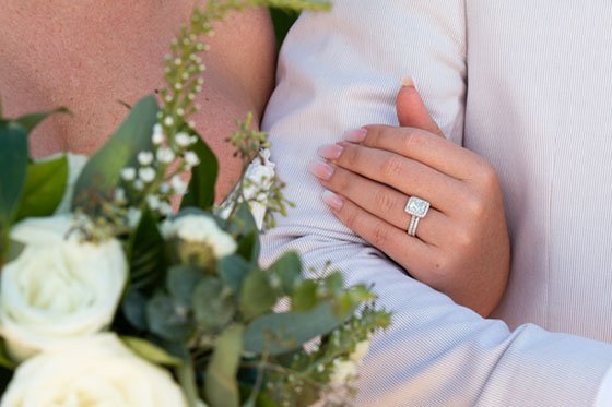 A surprise beachside proposal on Maui captured by the photographer